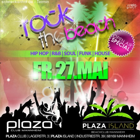 Rock The Beat - Open Air Werbeplakat