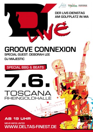 Der Live Dienstag Werbeplakat