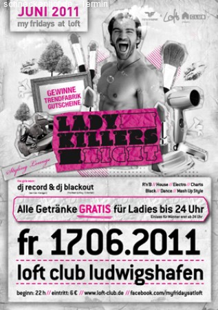 Lady Killers Night Werbeplakat