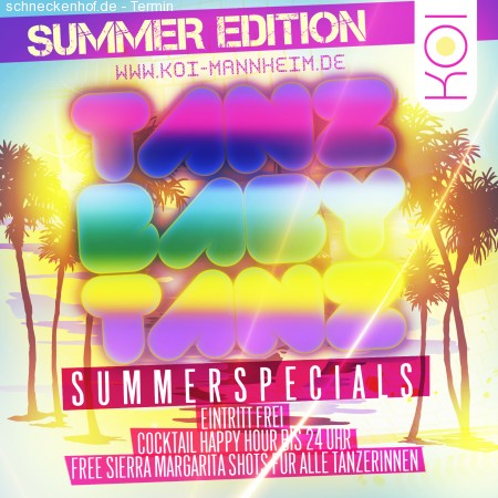 TANZ baby TANZ-Summer Edition Werbeplakat