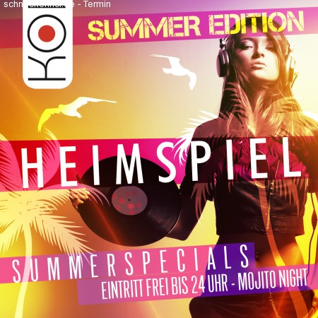 Heimspiel - Summeredition Werbeplakat
