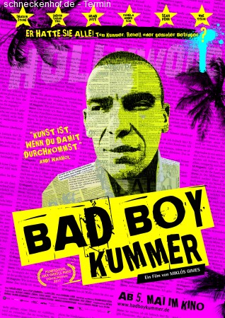 Kinostart Bad Boy Kummer Werbeplakat