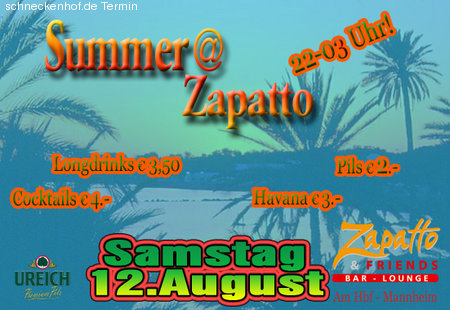 summer@zapatto Werbeplakat