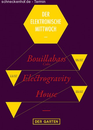 Elektronischer Mittwoch Werbeplakat