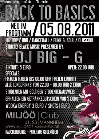 Back to Basics Werbeplakat