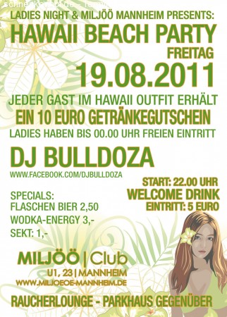 Hawaii Beach Party Part 2 Werbeplakat