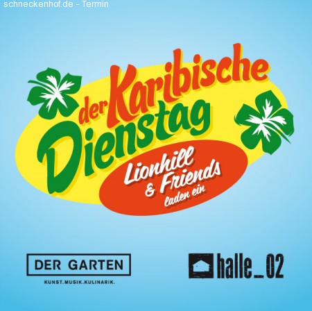 Karibischer Dienstag Werbeplakat