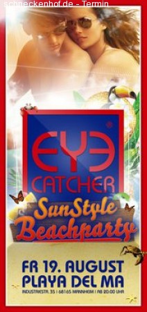 EYE CATCHER SunStyle Beachpart Werbeplakat