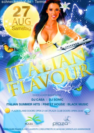 Italian Flavour - Summer 2011 Werbeplakat
