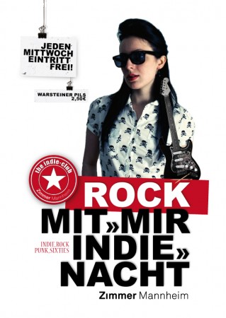 The Indie Club Werbeplakat