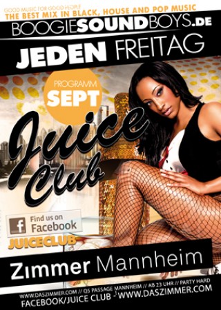 University Juice Werbeplakat