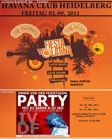 Havana Mix Night Werbeplakat