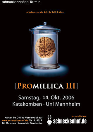 Promillica III Werbeplakat