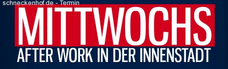Mittwochs After Work Werbeplakat