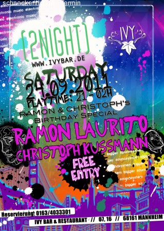 2Night - DJ Birthday Special Werbeplakat