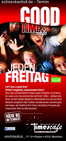 Good Times Café Werbeplakat