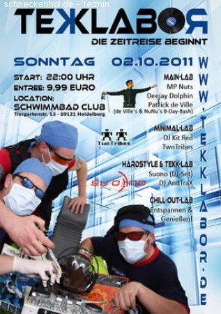 Tekklabor Werbeplakat