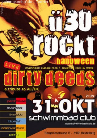 Ü30 rockt! Werbeplakat