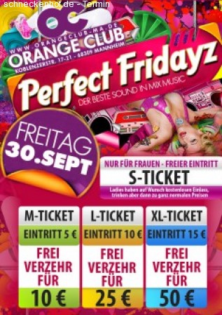 Perfect Fridayz Werbeplakat