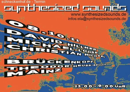 Die elektronische Brücke Werbeplakat