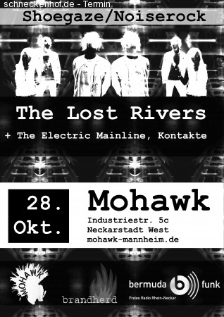 Shoegaze, Emo: The Lost Rivers Werbeplakat