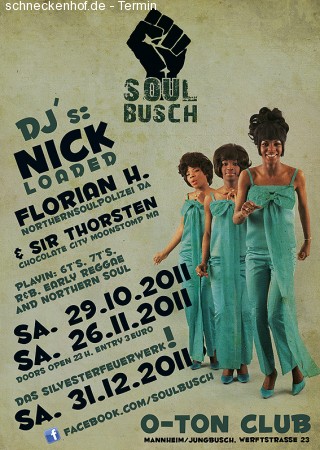 Silvester Soulbusch Werbeplakat