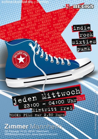 The Indie Club Werbeplakat