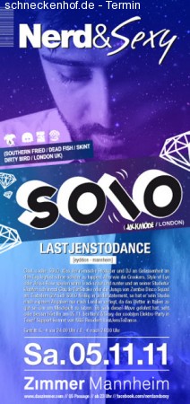 Nerd & Sexy: Solo Werbeplakat