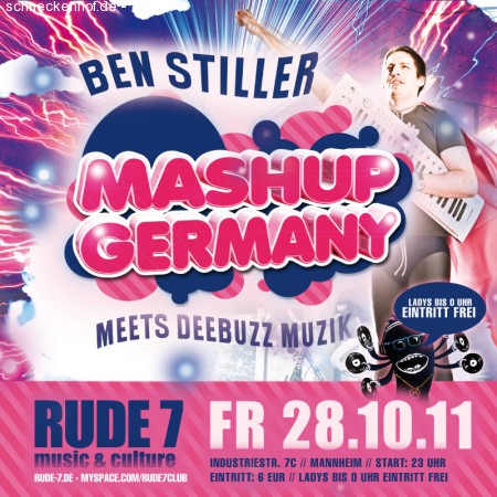 Mash Up Germany Werbeplakat