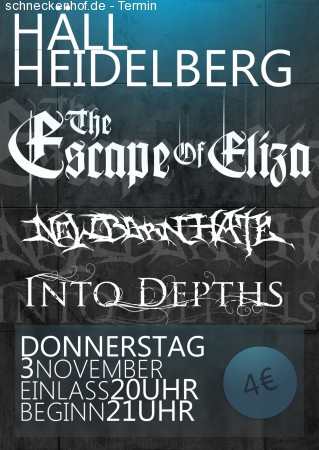 The Escape Of Eliza Werbeplakat