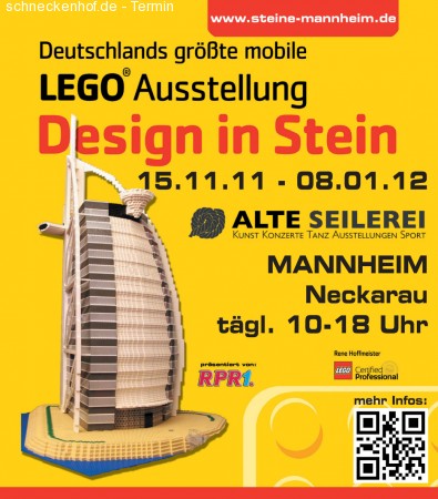 LEGO Ausstellung Werbeplakat