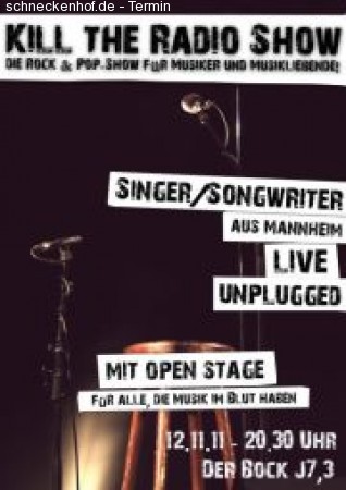 Kill The Radio Werbeplakat