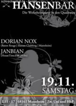 Hansenbar Werbeplakat