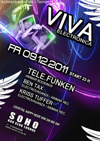 Viva Electronica Werbeplakat