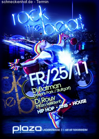 Rock The Beat Werbeplakat
