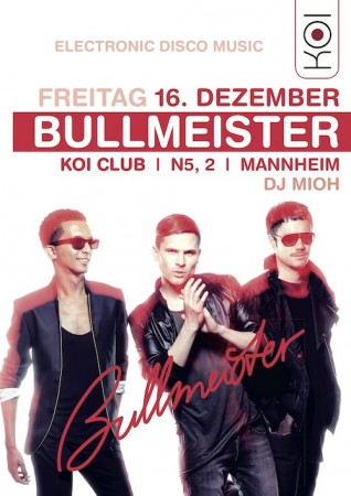 Bullmeister Werbeplakat