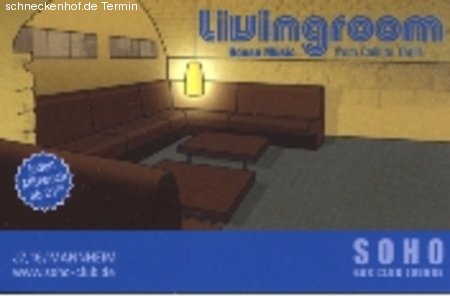 LIVINGROOM @ Soho-Club Werbeplakat