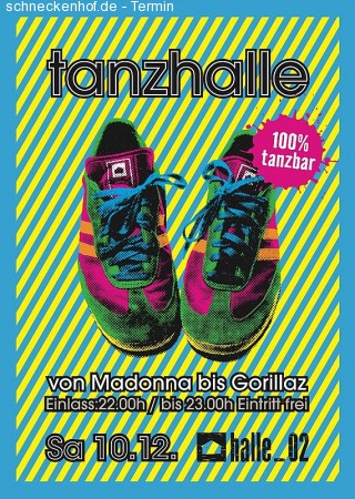 Tanzhalle Werbeplakat