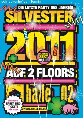 Silvester Werbeplakat