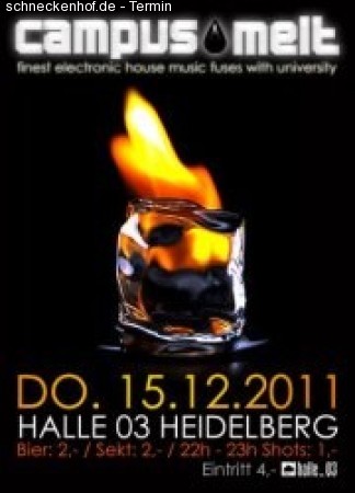 Campus Melt Werbeplakat