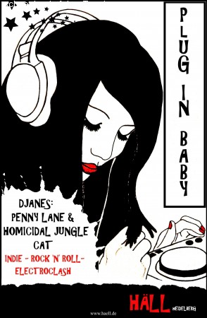 Plug in, Baby! Werbeplakat