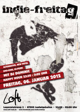Indie Freitag Werbeplakat