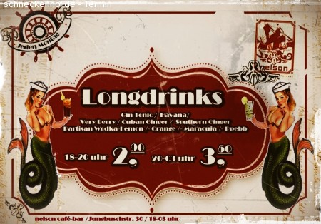 Longdrink-Special Werbeplakat