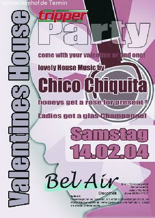 ValentinesHouseParty Werbeplakat