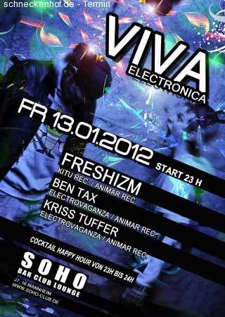 Viva Electronica Werbeplakat