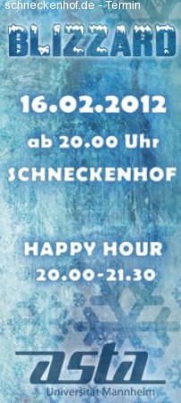 ASTA Blizzard *Katakomben* Werbeplakat