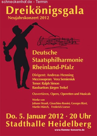 Dreikönigsgala Werbeplakat