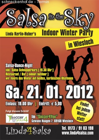 SALSA IN THE SKY Werbeplakat