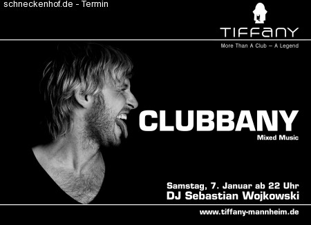 Clubbany @ Tiffany Werbeplakat