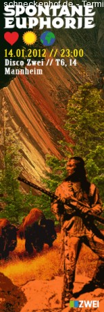 1 Jahr Spontane Euphorie Werbeplakat